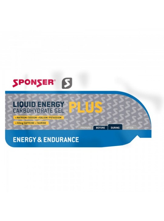 SPONSER LIQUID ENERGY PLUS GEL 35g